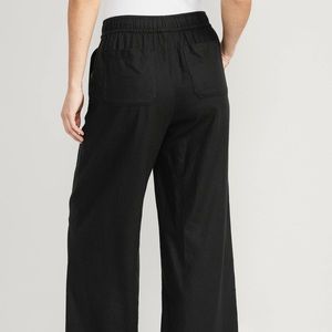 NWOT Old Navy Wide Linen Pants